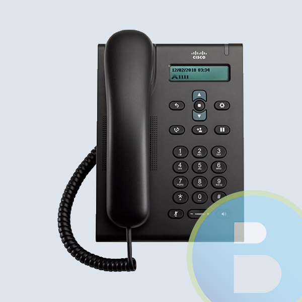 Telefono Cisco 3905, SIP, Display a Color, 2 Ptos 10/100, Negro