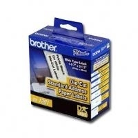 Brother Etiqueta de dirección Brother DK1201 - 90mm x 29mm Longitud - Térmica - Blanco - Papel - 400 / Rollo - 400 / Rollo