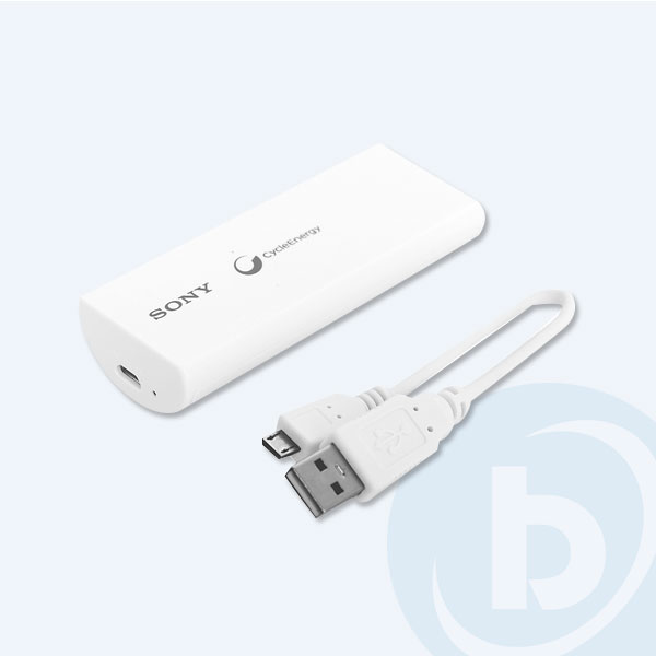CP-V3/WC - Cargador Port&aacute;til Sony CP-V3/RC, 2800 mAh, Para SmartPhone, Blanco