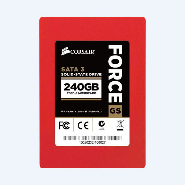 Disco Duro de Estado Sólido Corsair GS, 240GB, 6GB SSD, 2.5'', SATA 3, para Windows/MAC, con Adaptador para 3.5''