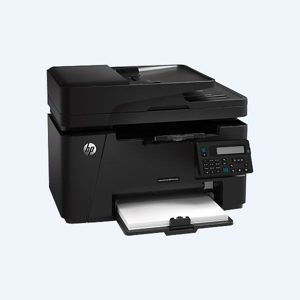 Multifuncional HP LaserJet Pro M127FN, 20 ppm Negro, Ethernet/USB