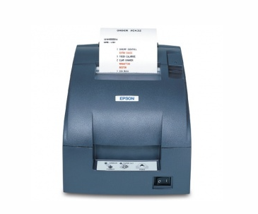 Epson TM-U220D, Impresora de Tickets, Matriz de Puntos, Serial, Negro - incluye Fuente de Poder, sin Cables