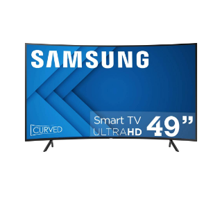 Pantalla Samsung 49 Pulgadas 4K Curved Smart TV Serie 7300