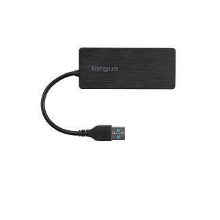 Hub Targus ACH124US - 4 Puertos - USB 3.0 - sin Adaptador de Corriente