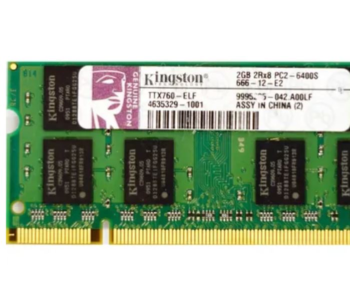 Memoria Ram So Dimm De Laptop 2 Gb Ddr2 667 Y 800 Mhz