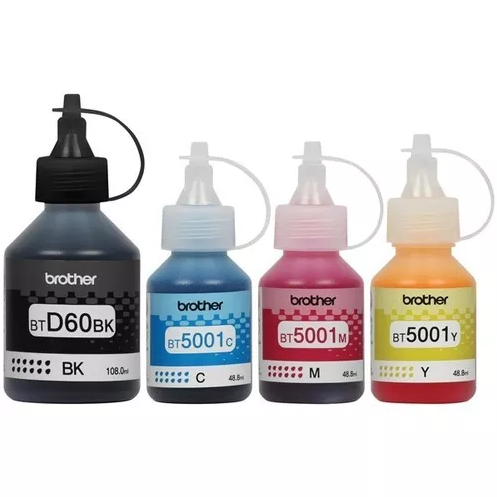 JUEGO DE BOTELLAS DE TINTA BROTHER INKBENEFIT TANK REND. 5000 PAG