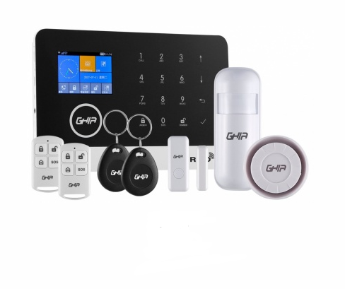 Kit Alarma Wifi Gsm Panel Touch Alarma Sensores Casa Negocio