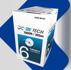 Bobina UTP Cat 6 Sbe-Tech 305 metros