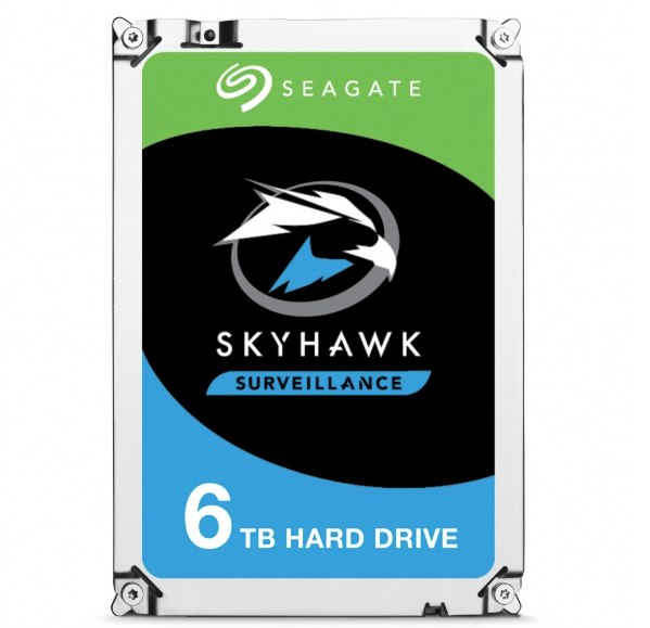 Disco Duro para Videovigilancia Seagate SkyHawk 3.5'', 6TB, SATA III, 6 Gbit/s, 256MB Cache