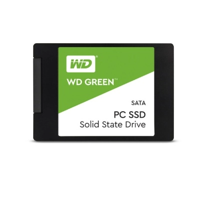 UNIDAD DE ESTADO SOLIDO SSD WD GREEN 2.5 480GB SATA3 6GB/S 7MM LECT 545MB/S ESCRIT 430MB/S