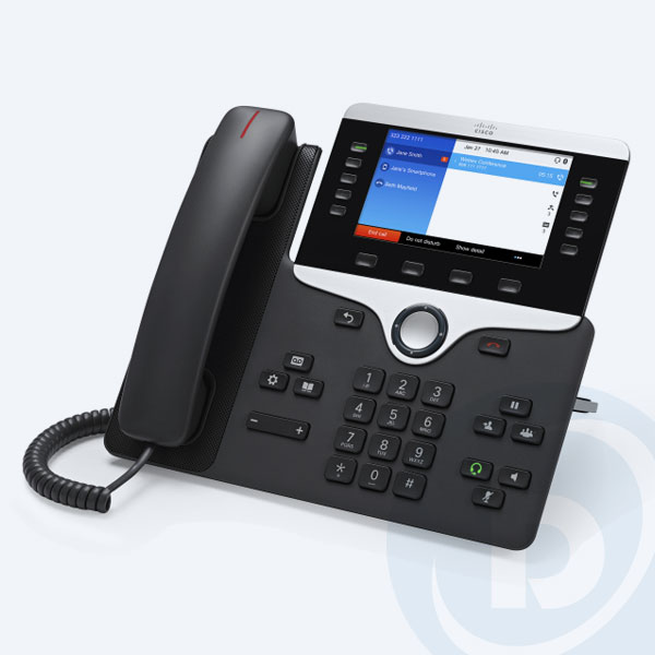 CP-8851-K9= - Tel&eacute;fono IP Cisco 8851, Al&aacute;mbrico, Pantalla 5", USB/Ethernet
