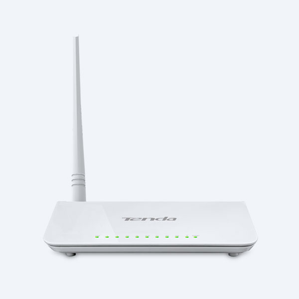 Router Inalámbrico Tenda N150, 150 Mbps, Módem ADSL2+