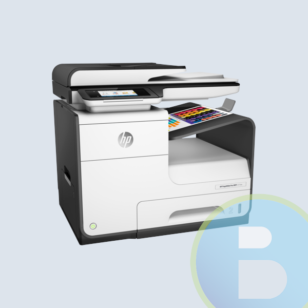 Multifuncional Inyección HP PageWide Pro 477DW, 40ppm/40ppm, WiFi/USB/Ethernet, Oficio