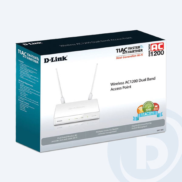 DAP-1665 - Access Point Inal&aacute;mbrico D-Link DAP-1665, 300Mbps, 2 Antenas