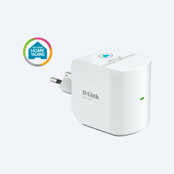 Extensor Inalámbrico Audio/WiFi D-Link DCH-M225, Jack 3.5mm, DLNA/AirPLay