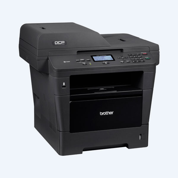 Multifuncional Láser Monocromático Brother DCP8150DN, 40ppm Negro, Ethernet/USB, Dúplex, Oficio