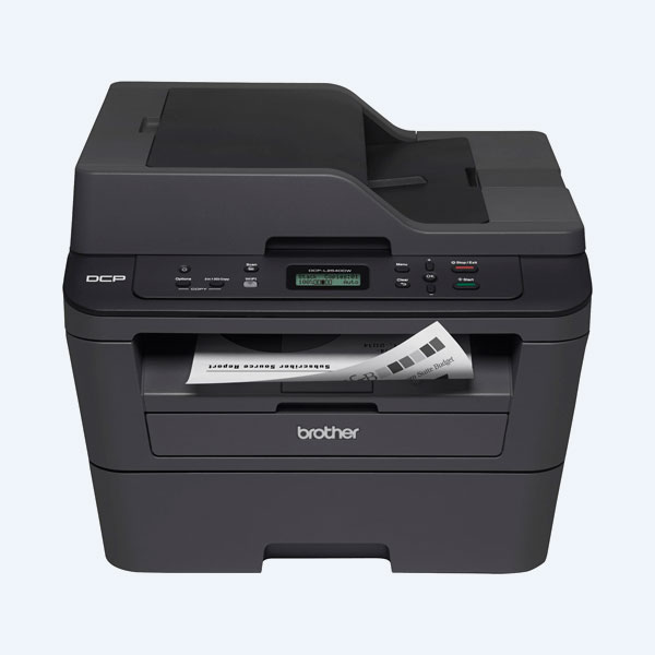 Multifuncional Láser Monocromático Brother DCPL2540DW, 30ppm Negro, Ethernet/USB/WiFi