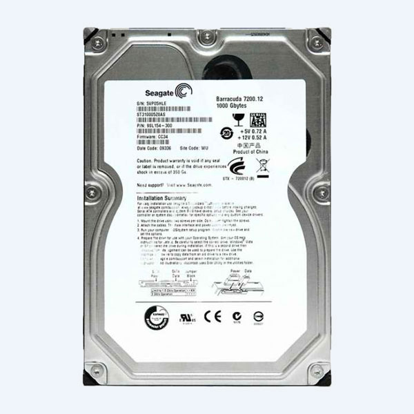 Disco Duro Seagate DDUSAT330, 1TB, SATA, Para Desktop