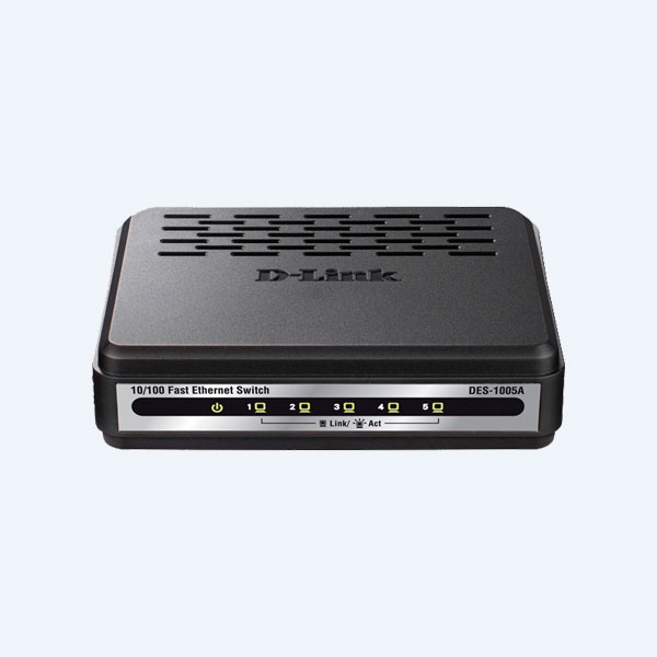 Switch D-Link DES-1008A, 8 Puertos 10/100