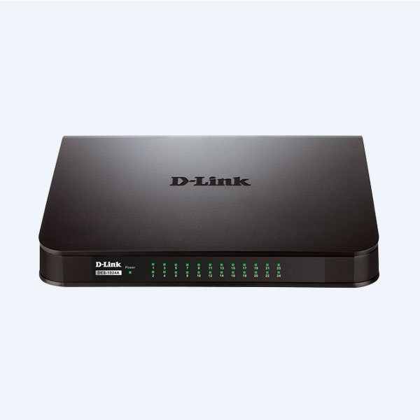 Switch D-link, 24 Puertos, 10/100 MBPS