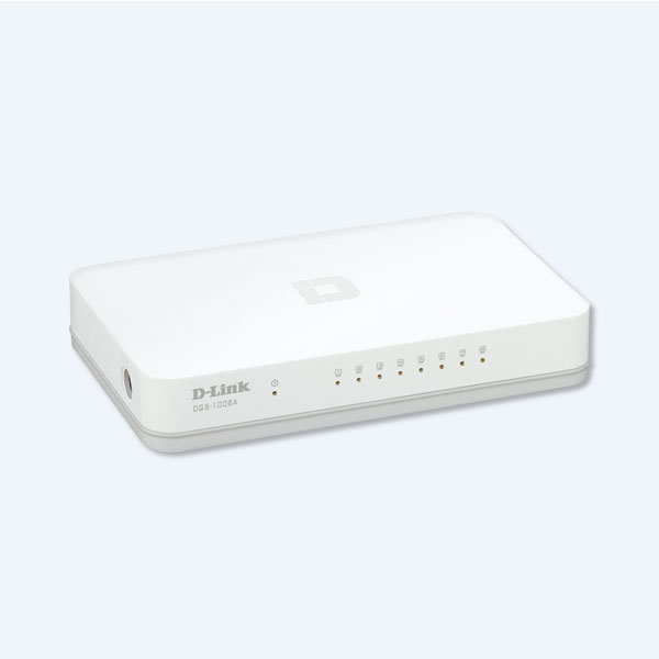 Switch D-Link, 8 Puertos 10/100/1000Mbps,