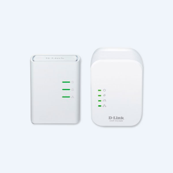 Kit PowerLine D-Link DHP-311AV, 500Mbps, Inalámbrico