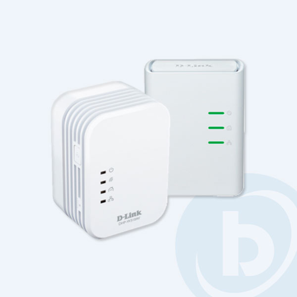 DHP-W311AV - Kit PowerLine D-Link DHP-311AV, 500Mbps, Inal&aacute;mbrico