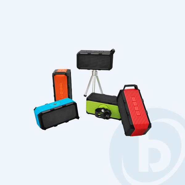 DIV281 - Bocina Divoom Manhattan Ongo, 1 Canal, Rojo, Bluetooth, Recargable