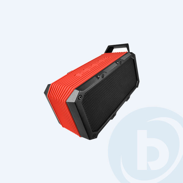 DIV281 - Bocina Divoom Manhattan Ongo, 1 Canal, Rojo, Bluetooth, Recargable