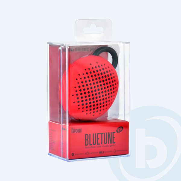DIV970 - Bocina Manhattan Divoom, Rojo, 6 Watts, Bluetooth