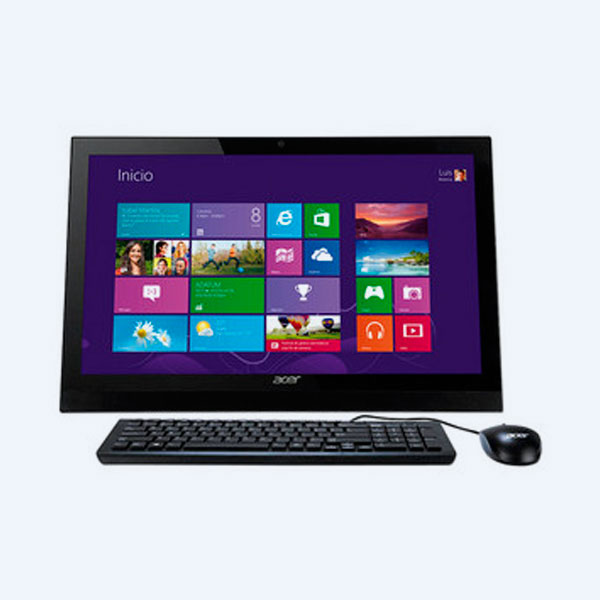 AIO Acer AZ1-621, 21.5'' Touch, Celeron N2940, 2GB RAM, 500GB DD, Windows 8.1