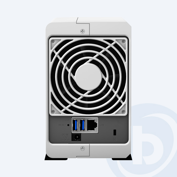 DS216J - Servidor de almacenamiento NAS Synology DS216J, 2 Bah&iacute;as, USB/LAN/SATA, Torre
