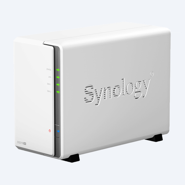 Servidor de almacenamiento NAS Synology DS216SE, 2 Bahías, USB/LAN, Torre