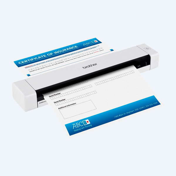Escáner Brother DSmobile 620, 8 ppm, USB, 600x600 dpi, Dúplex
