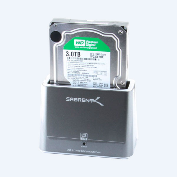 Duplicador de Disco Duro Sabrent DSH-USB30, USB 3.0/SATA, 3.5