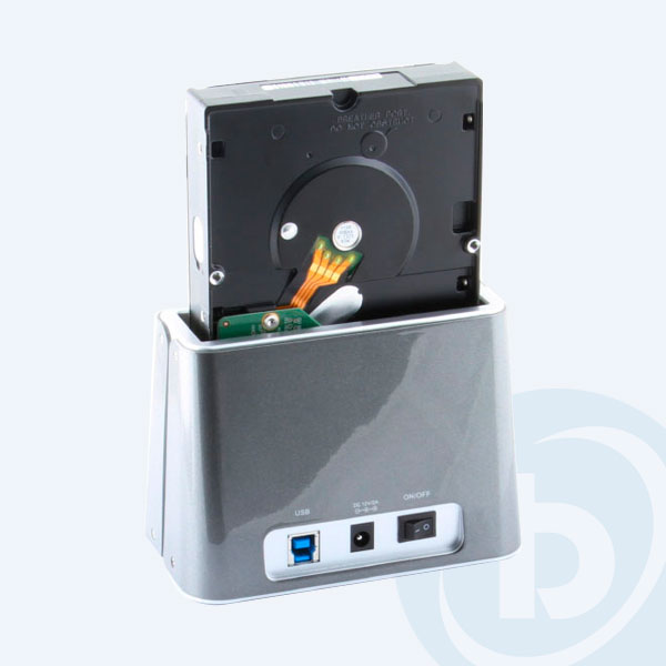 DSH-USB30 - Duplicador de Disco Duro Sabrent DSH-USB30, USB 3.0/SATA, 3.5"