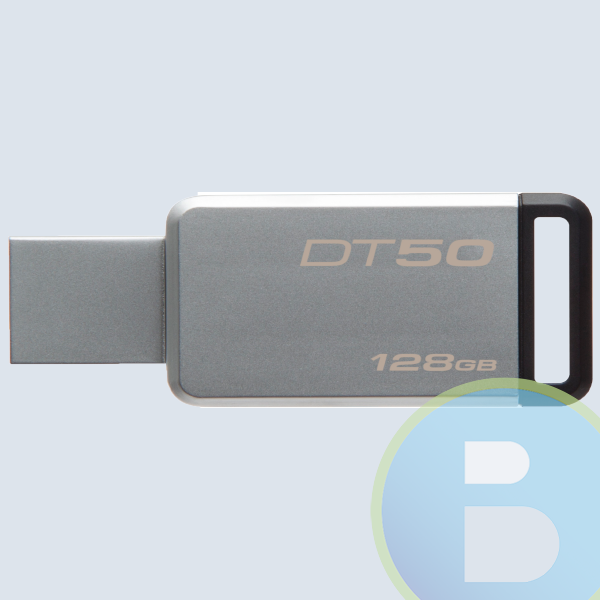 Memoria USB 3.0 KINGSTON, 128GB, USB 3.0, Negro