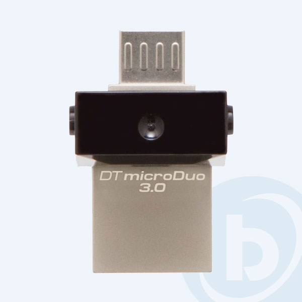 DTDUO3/16GB - Memoria USB Kingston DT MicroDuo USB 3.0, 16GB, Negro