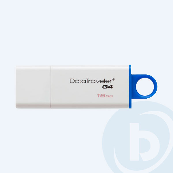 DTIG4/16GB - Memoria USB Kingston DATATRAVELER I G4, 16GB, Blanco