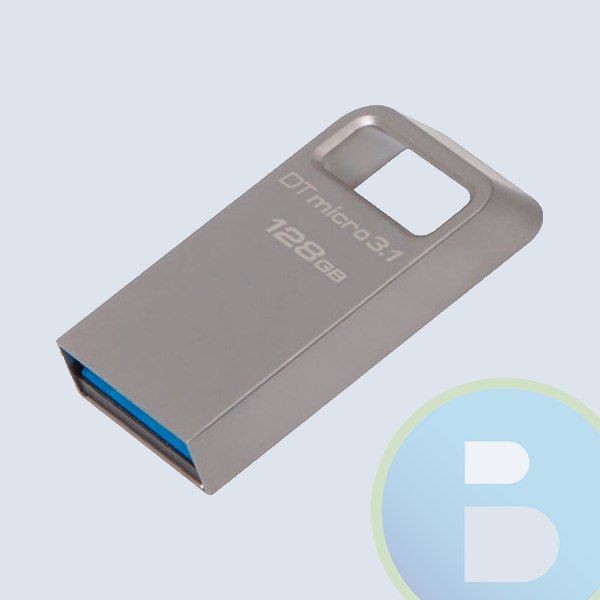 Memoria USB 3.0 KINGSTON RAM-2669, 128GB, USB 3.0, Gris