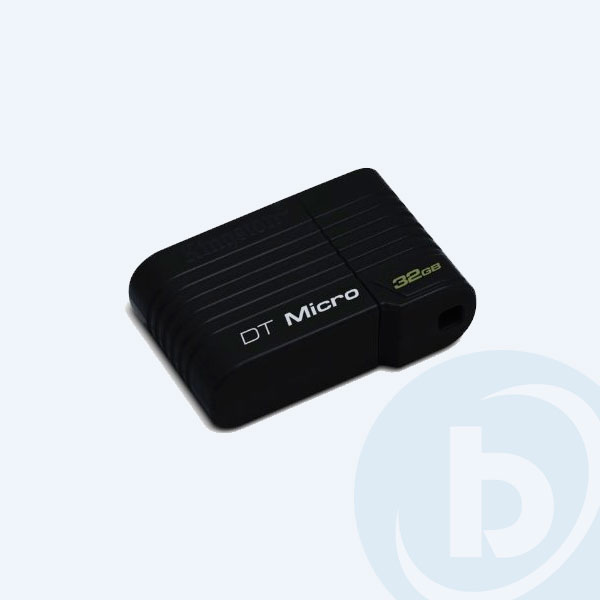 DTMCK/32GB - Memoria USB Kingston DataTraveler Micro Black, 32GB, Negro