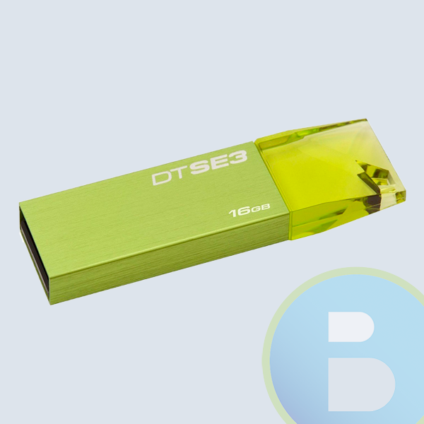 Memoria USB Kingston DataTraveler SE3, 16GB, USB 2.0, Verde