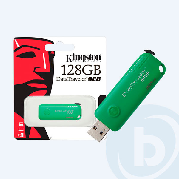 DTSE8/128GB - Memoria USB Kingston DataTraveler SE8, 128GB, Verde