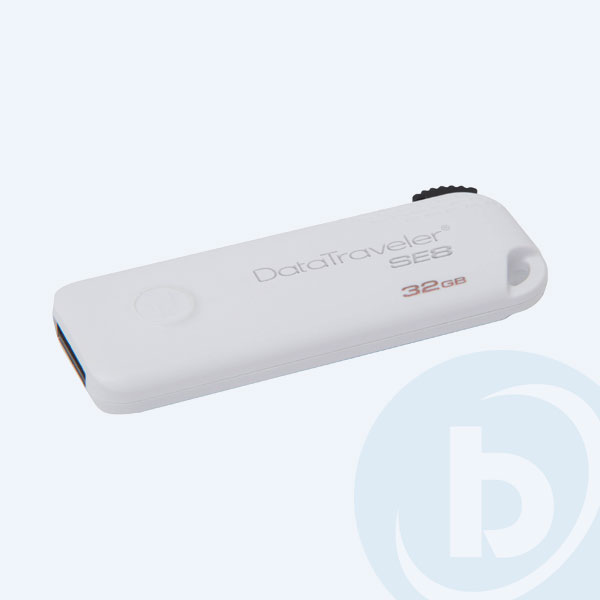 DTSE8/32GB - Memoria USB 2.0 Kingston DataTraveler SE8, 32GB, Blanco
