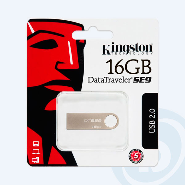 DTSE9H/16GBZ - Memoria USB Kingston DataTraveler SE9, 16GB, plata