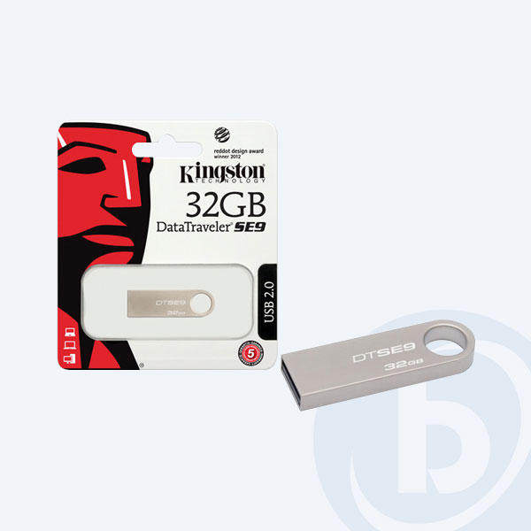 DTSE9H/32GBZ - Memoria USB 2.0 Kingston DataTraveler SE9, 32GB,  Gris
