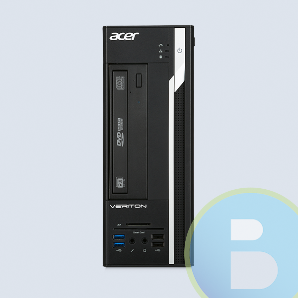 Computadora Kit Acer Veriton X2640G-MI12, Intel Core i3-7100 , Ram 4GB, 500GB DD,  DVD SM,  Windows 10 Pro, Teclado/Mouse