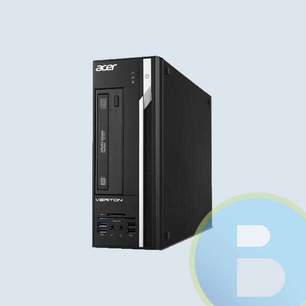 DT.VPUAL.002 - Computadora Kit Acer Veriton X2640G-MI12, Intel Core i3-7100 , Ram 4GB, 500GB DD,  DVD SM,  Windows 10 Pro, Teclado/Mouse