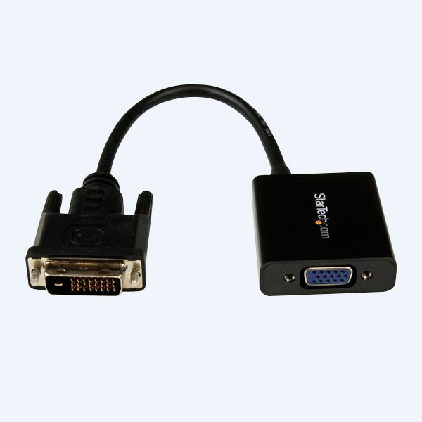 Adaptador Convertidor StarTech.com DVI2VGAE, Video DVI-D a VGA, DB15, 1080P