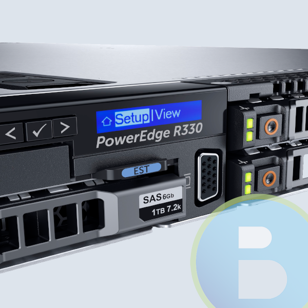 DXHF9 - SERVIDOR DELL POWEREDGE DE RACK R330 XEON E3-1230 V6 3.5GHZ/ 16GB/ 1TB / DVD-ROM / NO SISTEMA OPERATIVO